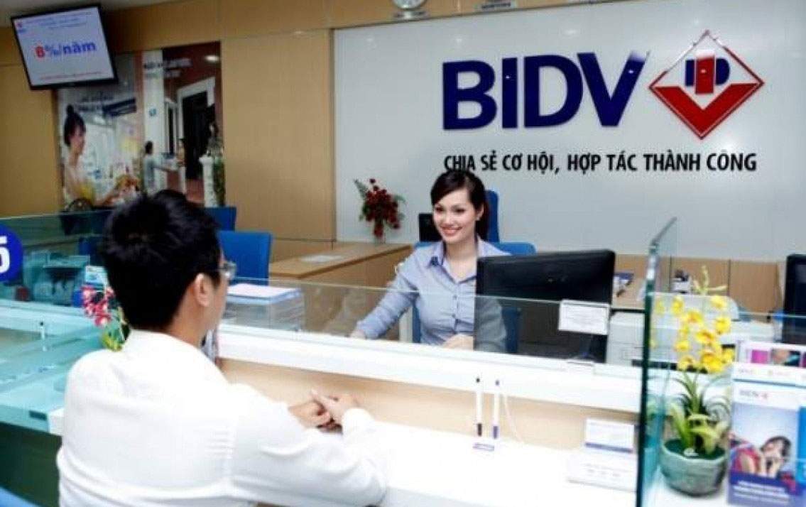 vay theo bảng lương BIDV